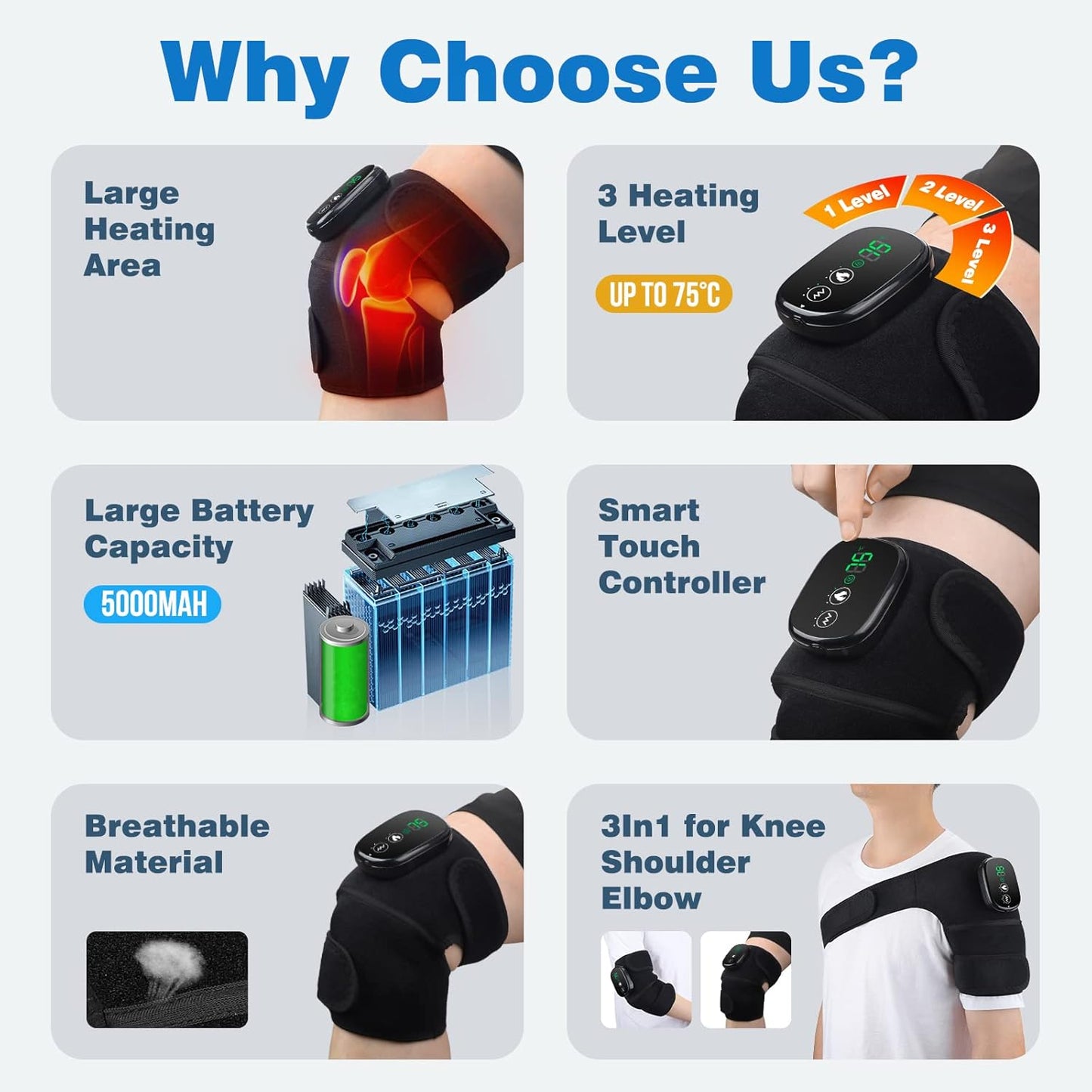 Electric Heating Knee Pads